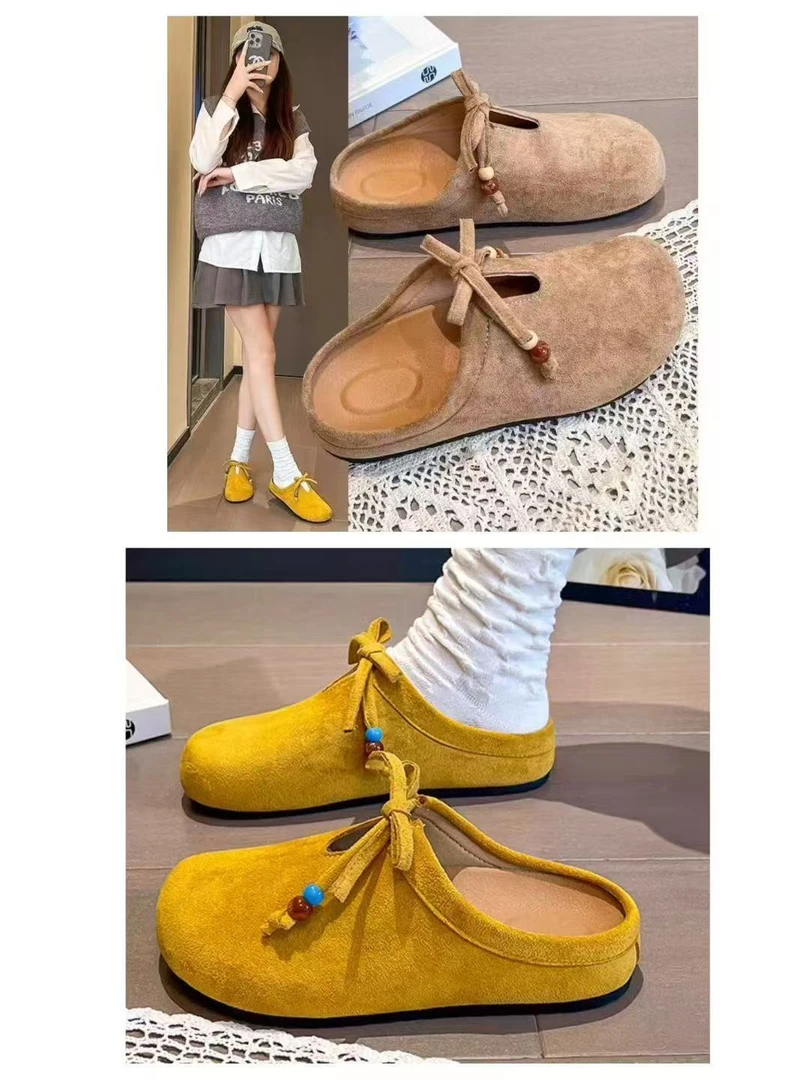 张肉肉9020脚肥脚宽脚胖可穿勃肯拖  36-41码