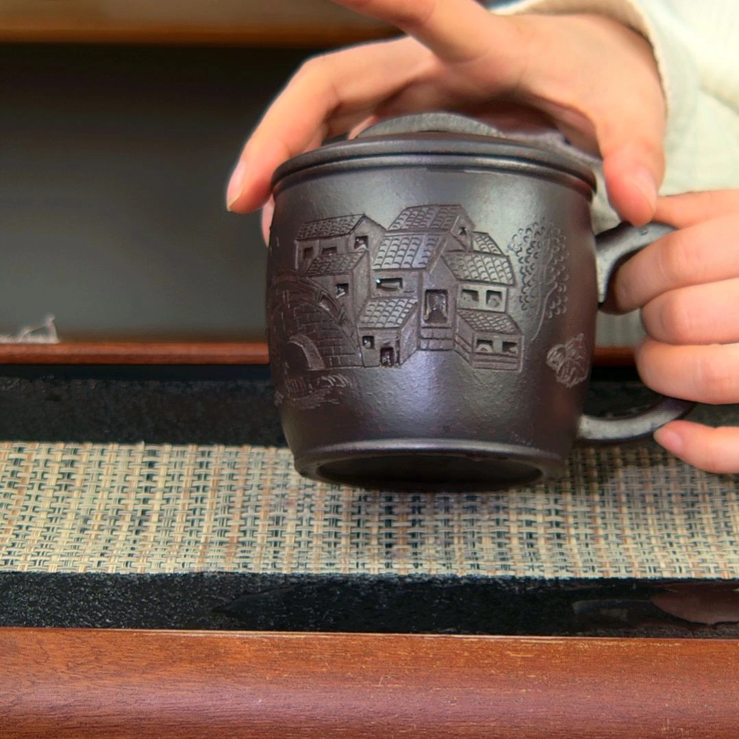 【闪购商品】紫砂茶杯高货放漏