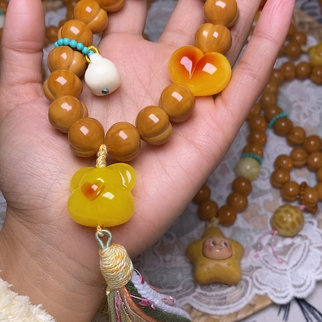 吊坠猴头核桃屁桃15加