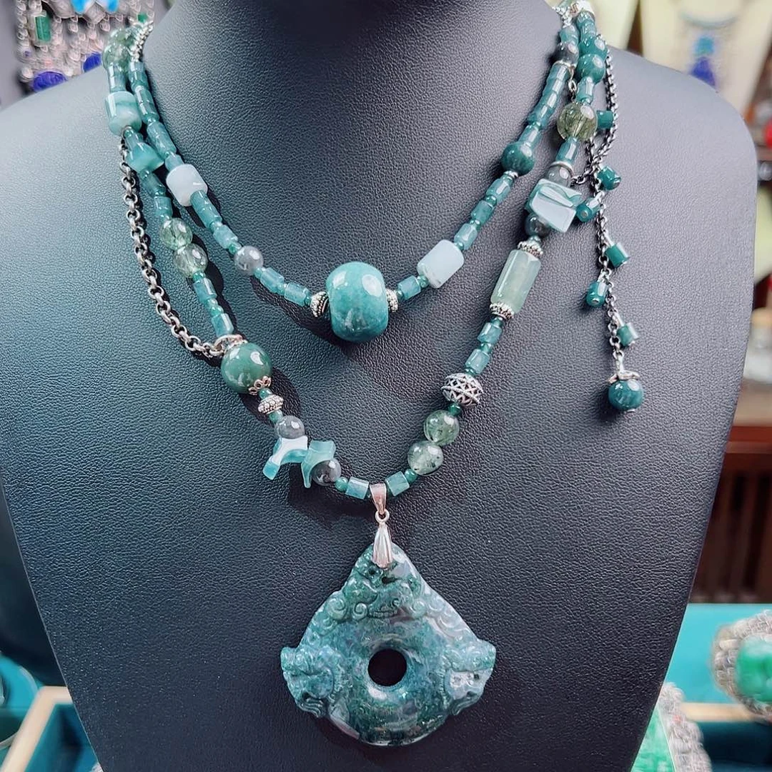 925银珐琅锦象原创设计款式项链