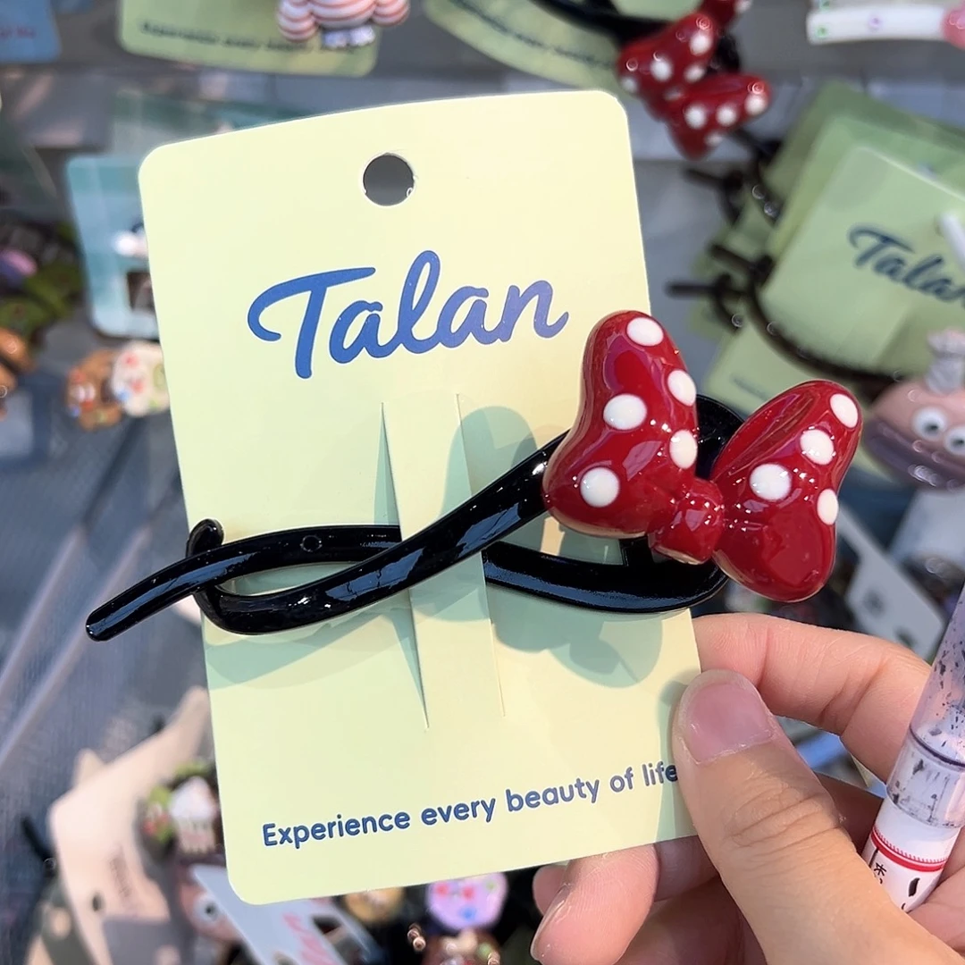 混合材质爆款米妮扭扭夹