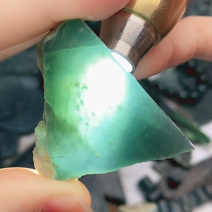 翡翠裸石纯天然翡翠