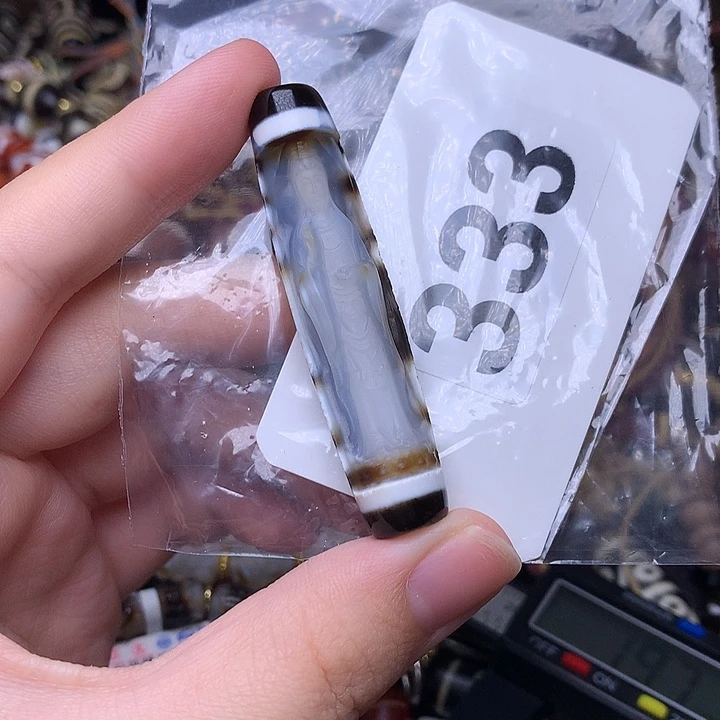 玛瑙/玉髓未镶嵌发一条
