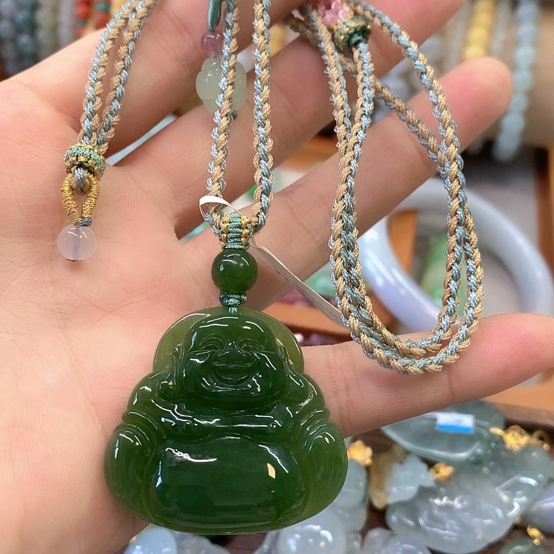 未镶嵌和田玉（碧玉）挂件和田玉挂件