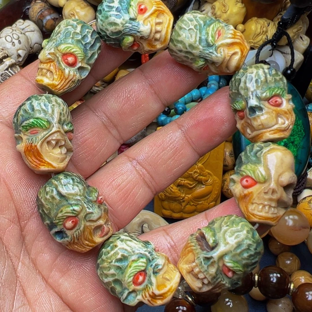 鹿骨把件8986556776467764445666