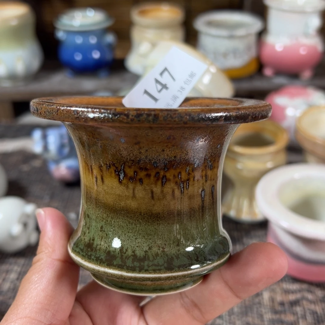 口5 手工花盆满30包邮