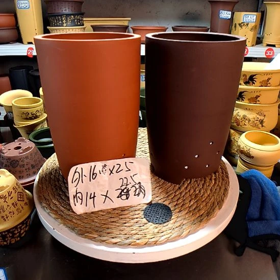宜兴紫砂花盆13458
