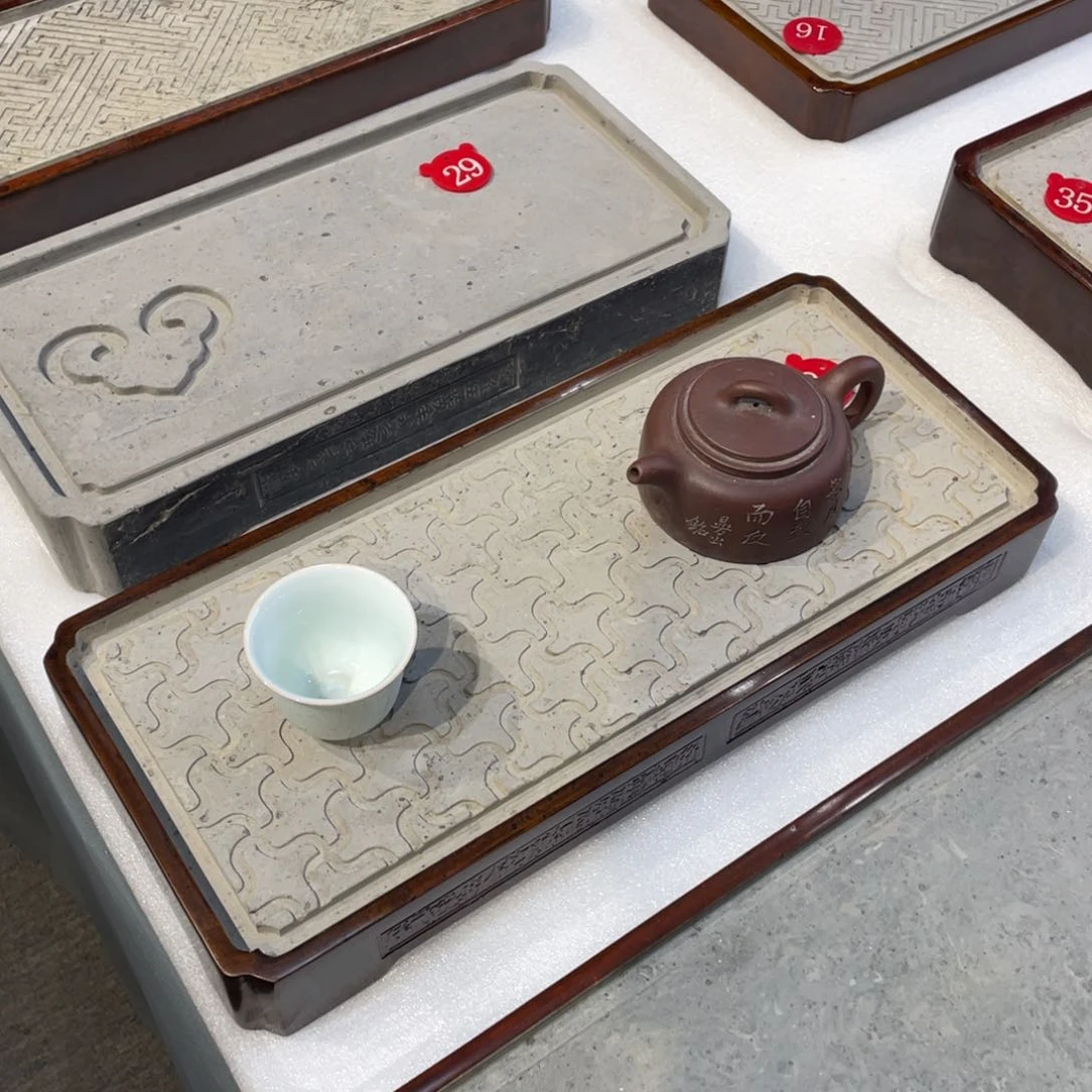 【闪购商品】砖雕双十一 金砖茶台 41*18*5cm