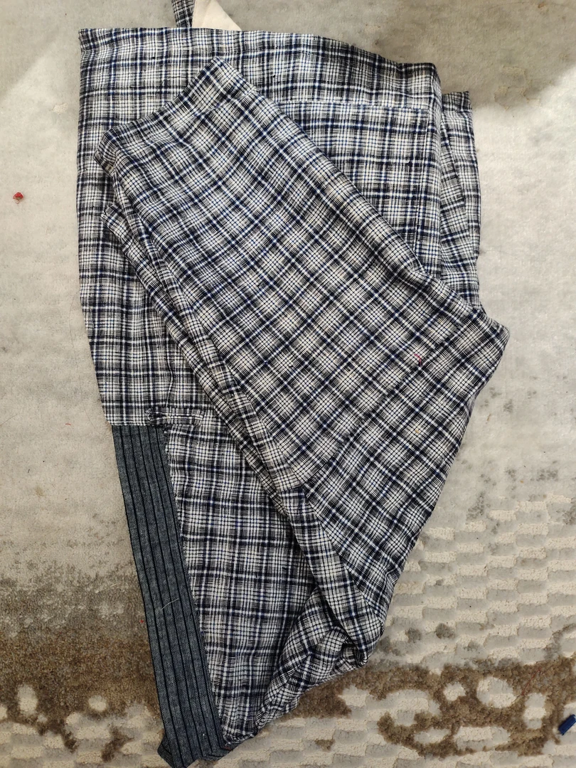 双层老布上衣中款