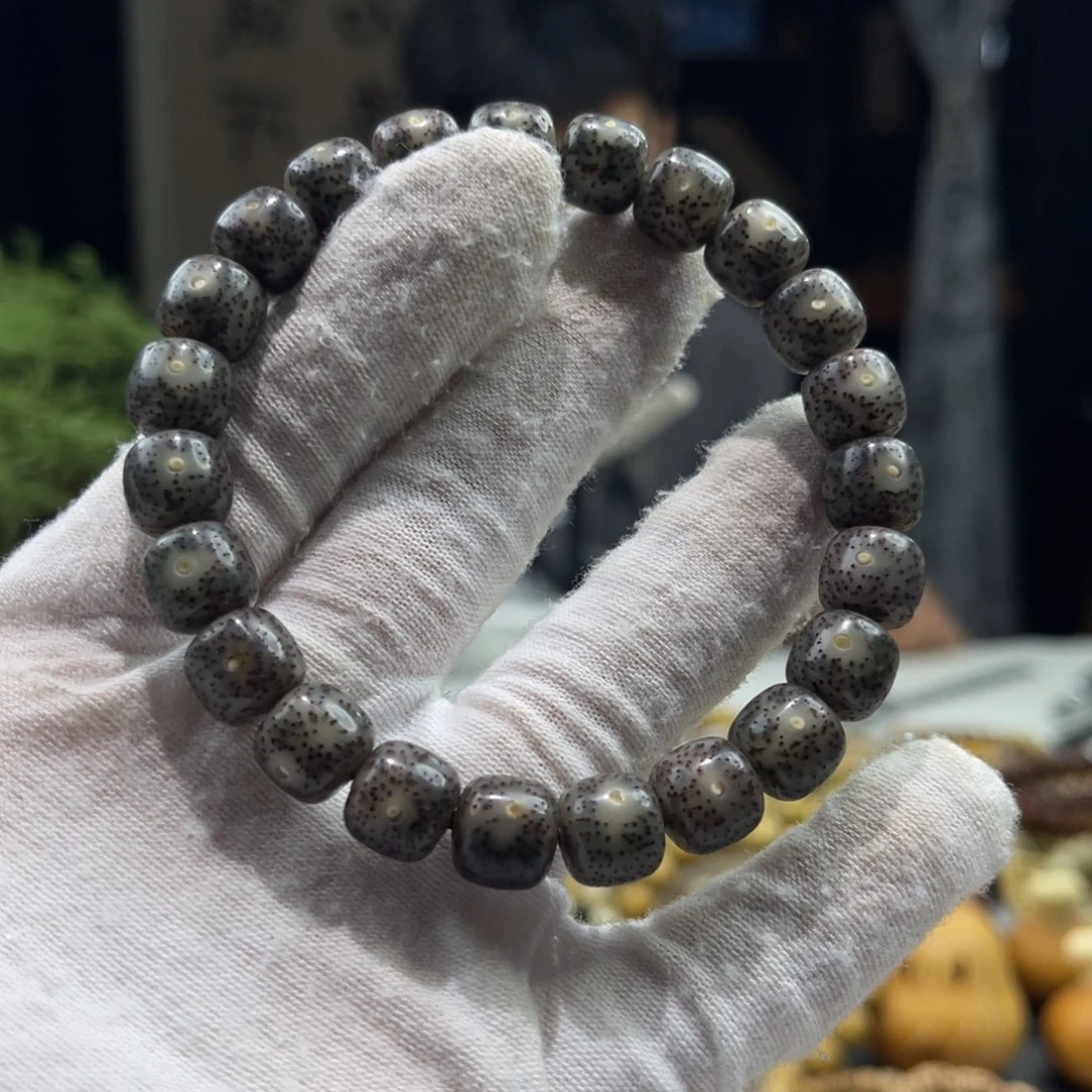 星月菩提手串黑冰A20