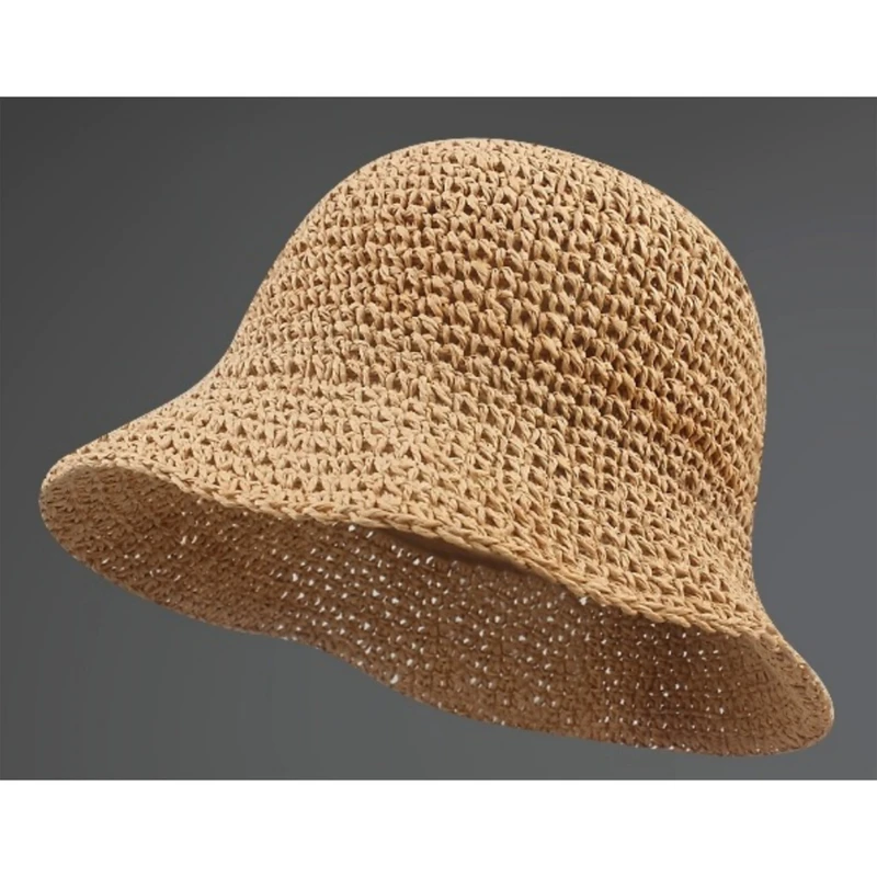 【嘉一】忽而半夏草帽女夏季百搭草帽 MZA001