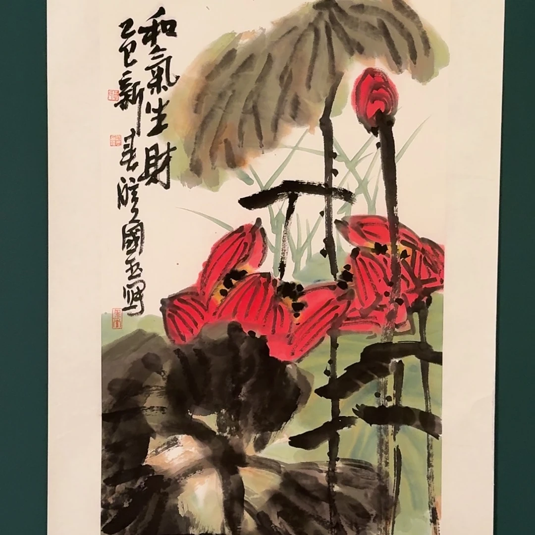 国画单国玉老师的作品