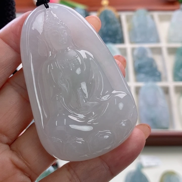 颈饰未镶嵌翡翠大*哥翡翠