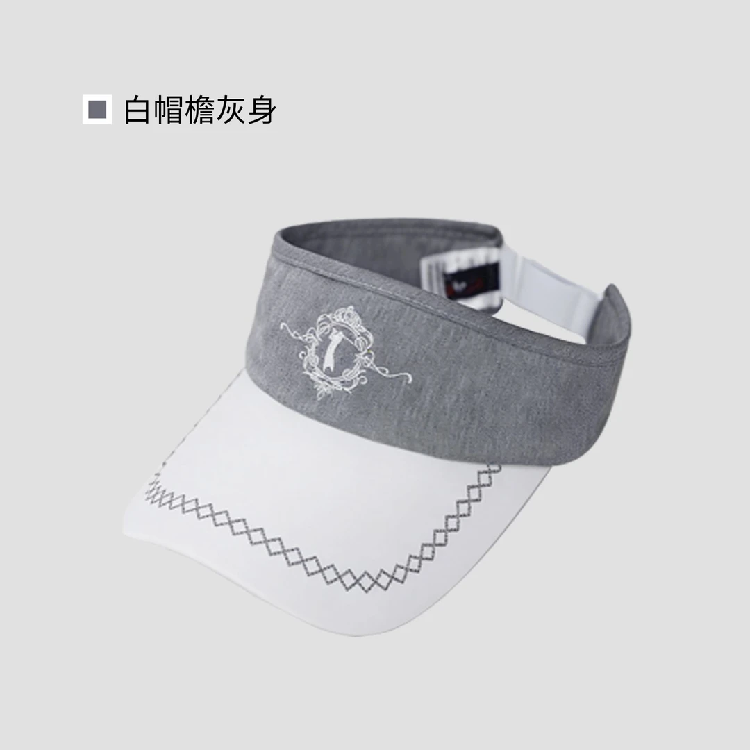 高尔夫新款空顶帽帽子[轻氧云檐]防晒透气运动无顶帽户外遮阳帽