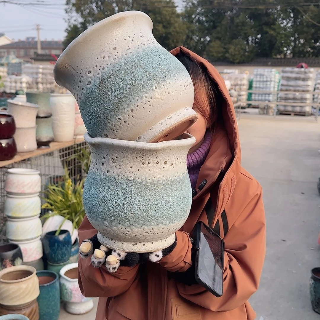 王嫂花盆1218-351高20口20