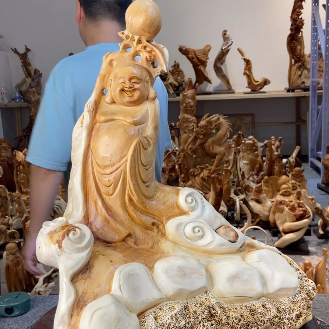 柏木（崖柏）太行崖柏根雕摆件