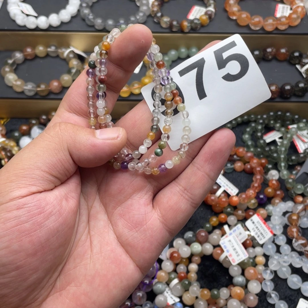 水晶手链未镶嵌水晶