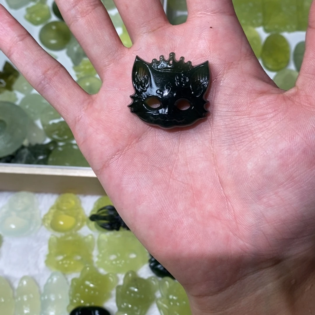 岫玉未镶嵌吊坠(不含链)