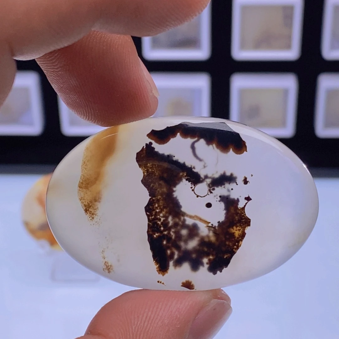 玛瑙/玉髓未镶嵌吊坠(不含链)3