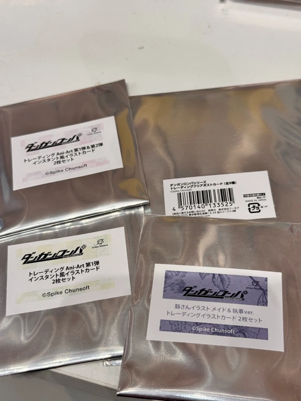 弹丸论破系列小卡，默认代拆未成年禁止下单