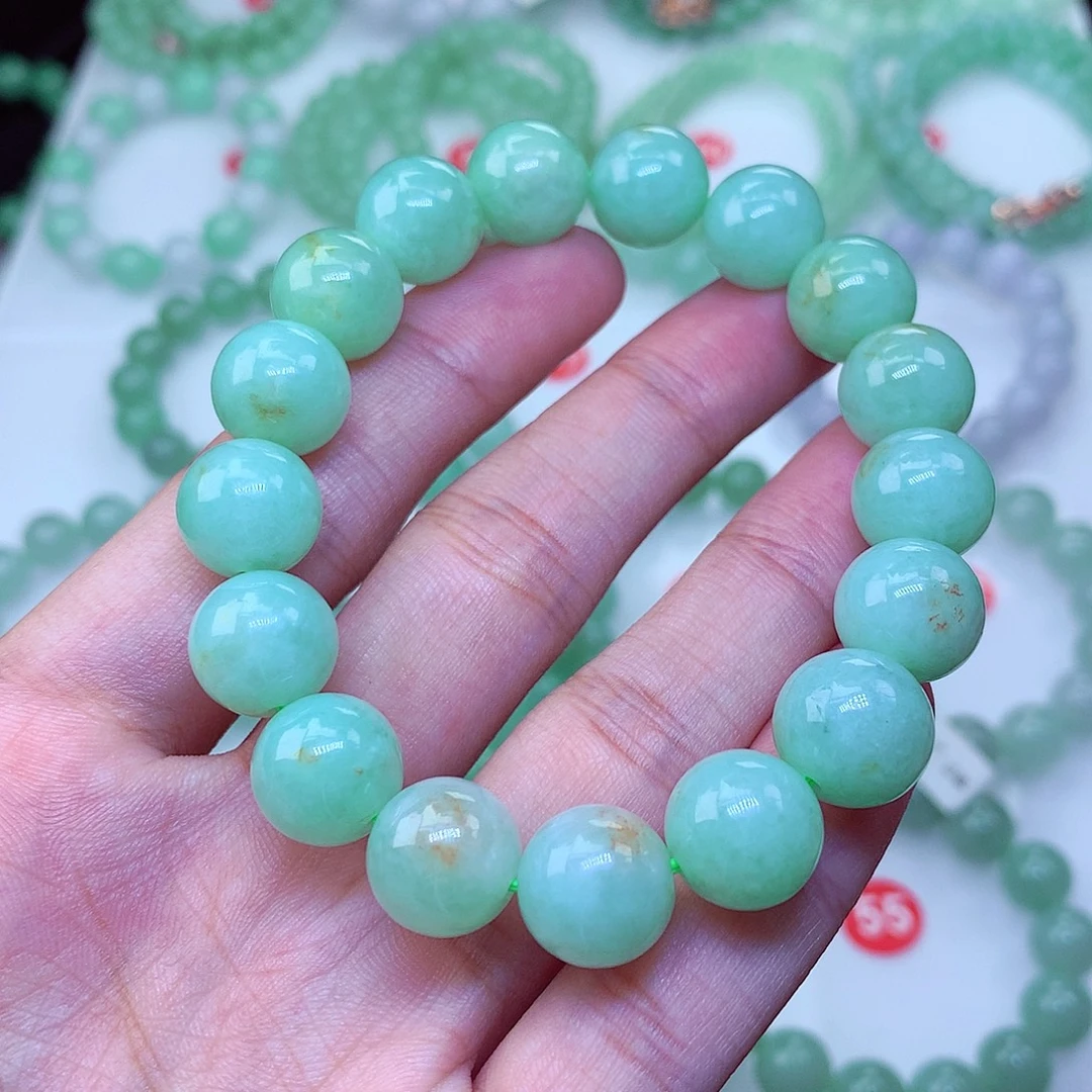翡翠未镶嵌毛衣链
