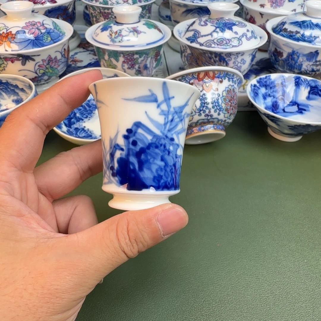 陶纯手工纯手绘茶具236