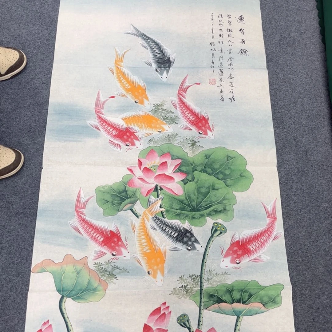 国画纯手绘国画大放漏