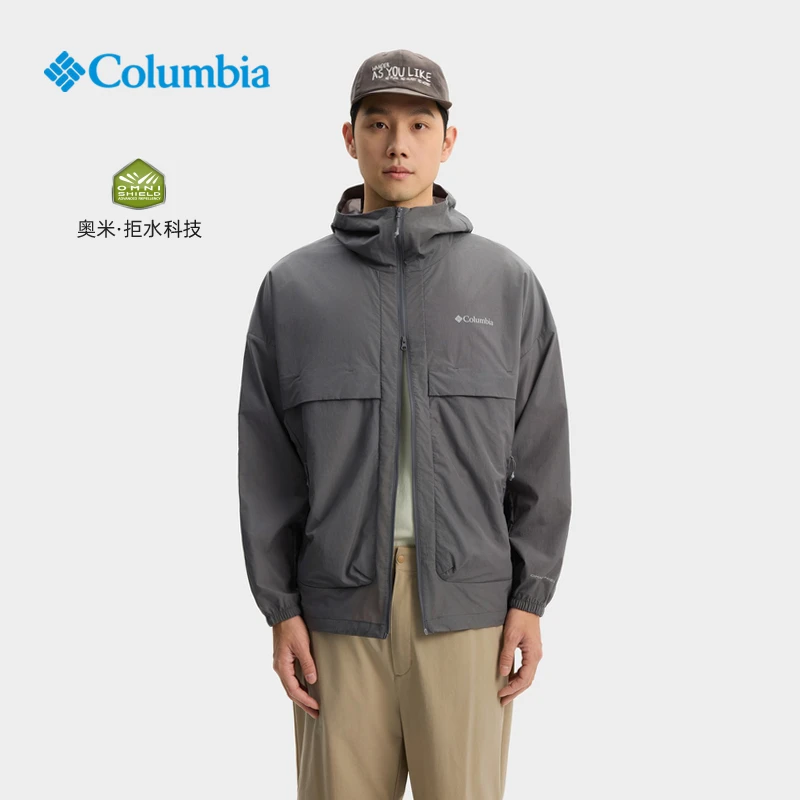 Columbia哥伦比亚25春夏新品男子HIKE365拒水轻薄休闲衣YM3595