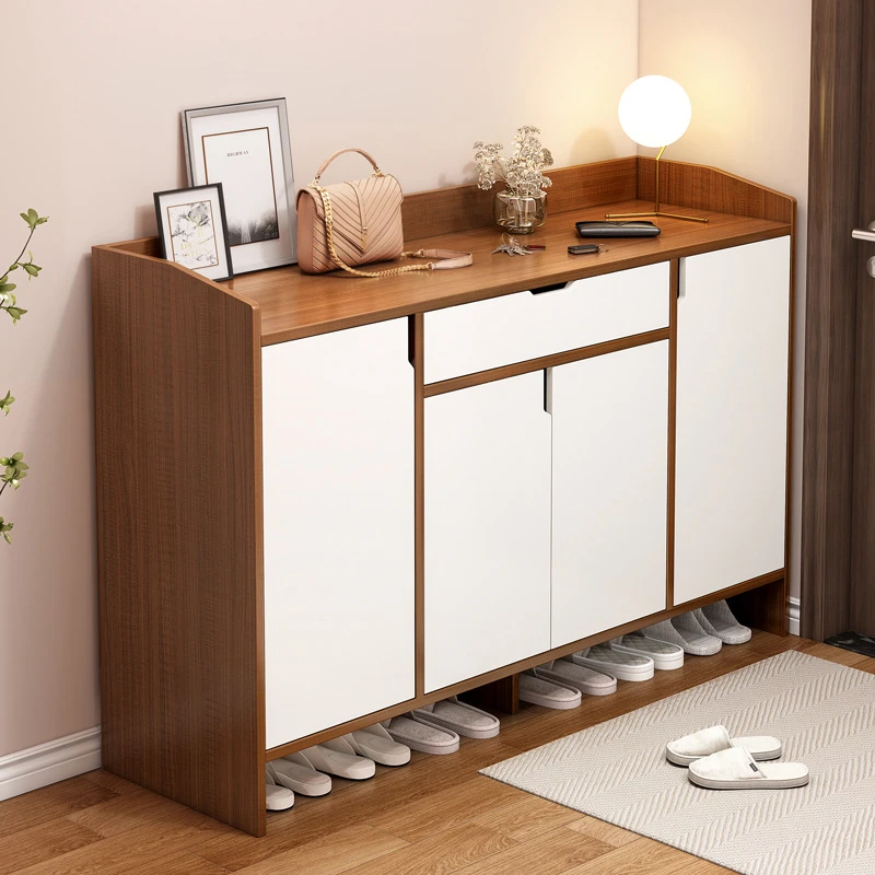 鞋柜家用门口楼道外出租屋用2025新款入户玄关柜收纳柜小户型鞋架