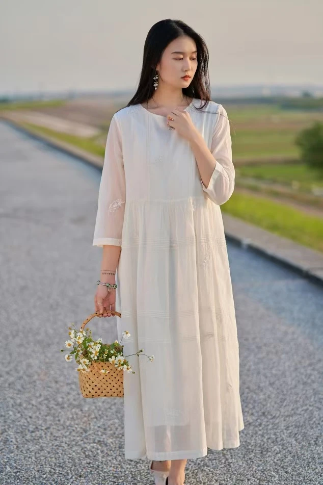 98733连衣裙裙长120