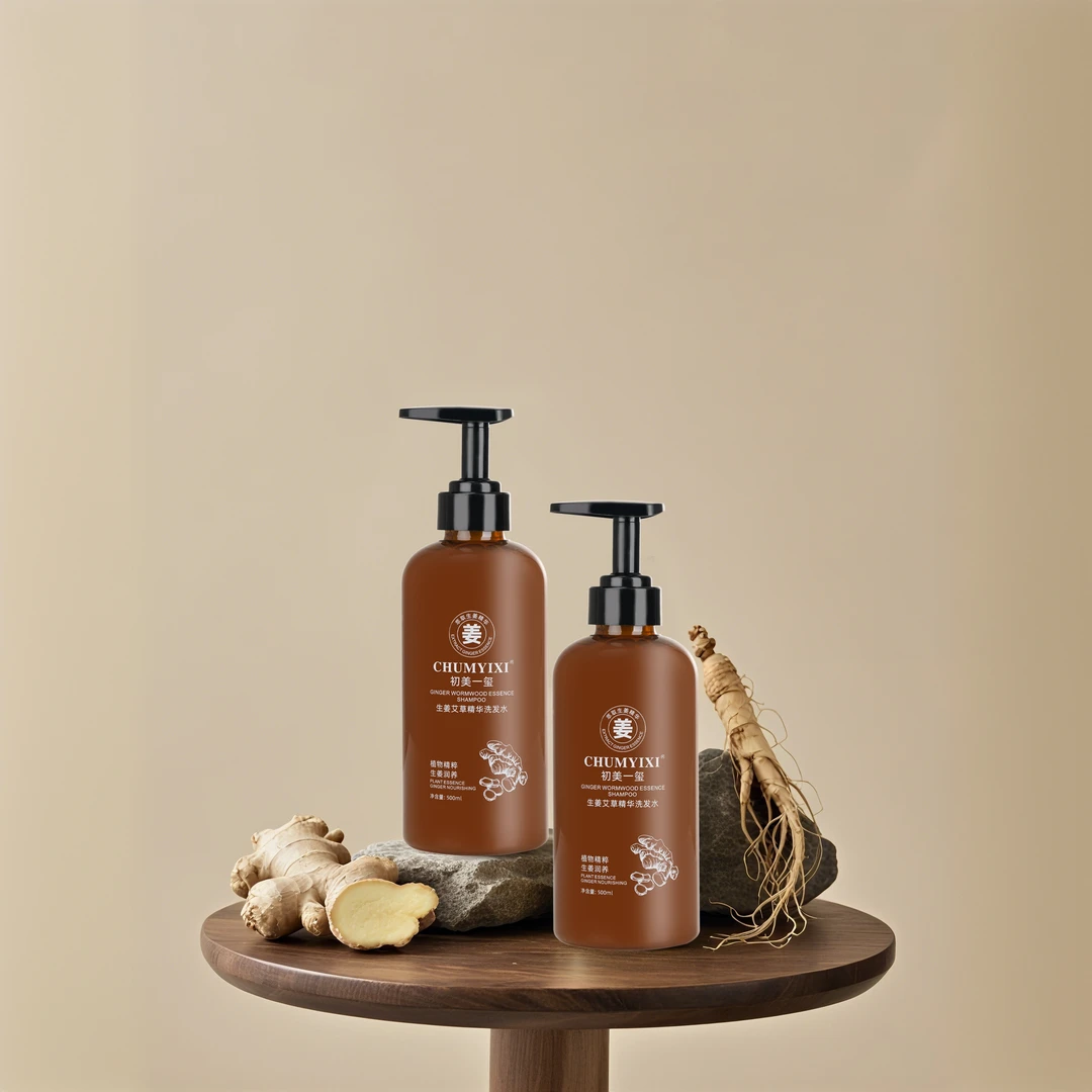 CHUMYIXI新升级 生姜艾草精华洗发水