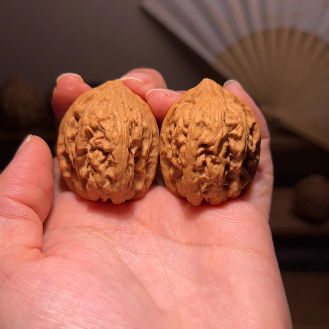 文玩核桃吊坠密云鸡心33尺