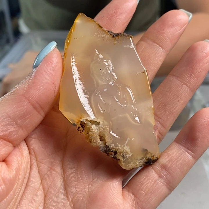 玛瑙/玉髓未镶嵌吊坠(不含链)