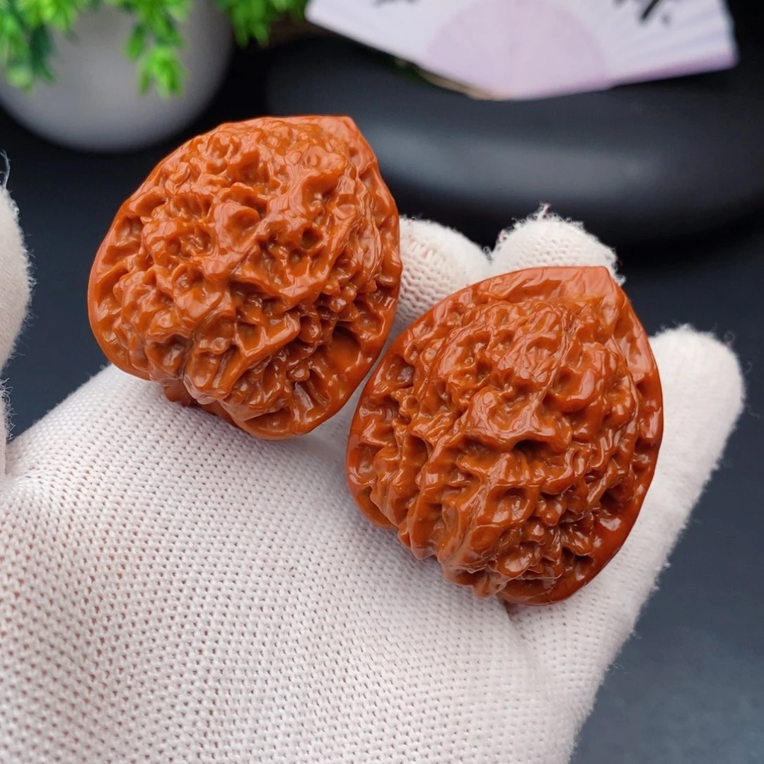 文玩核桃把件37官帽744