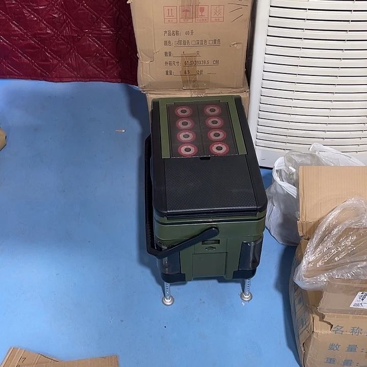 钓箱绿色渔具用品