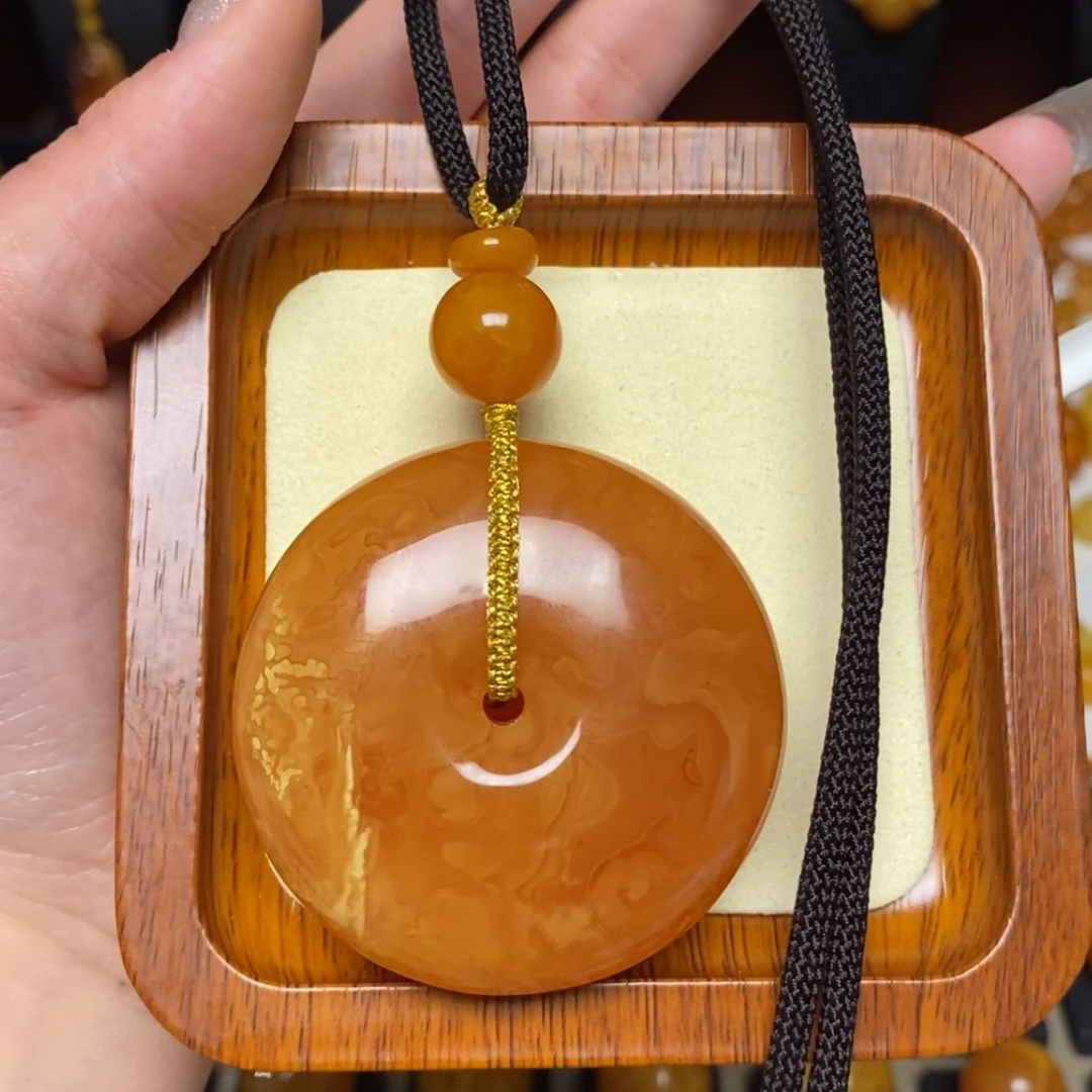 【闪购商品】蜜蜡颈饰未镶嵌项链