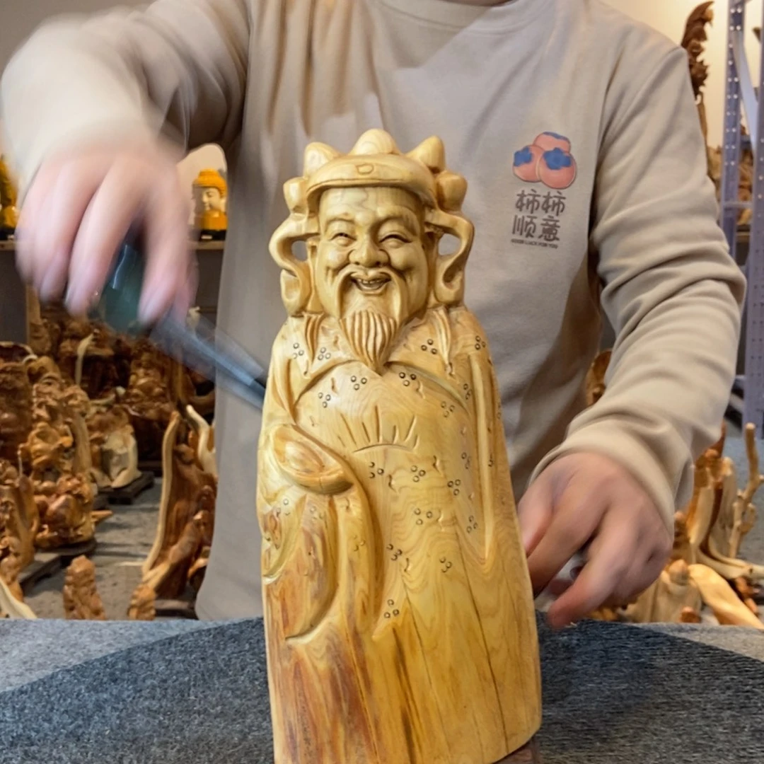 柏木（崖柏）太行崖柏根雕摆件