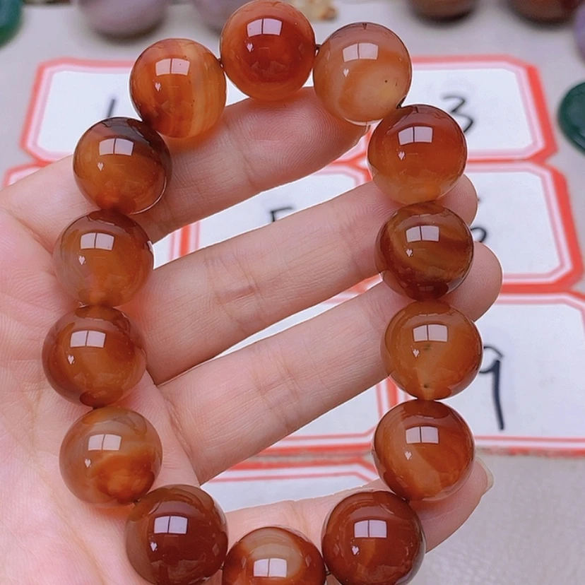 【闪购商品】未镶嵌玛瑙/玉髓珠宝半成品观***心