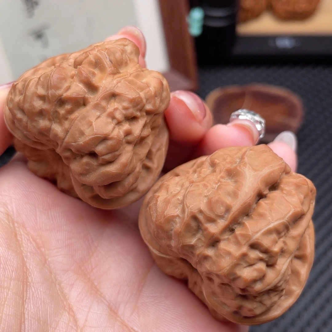 吊坠文玩核桃蛤蟆头43