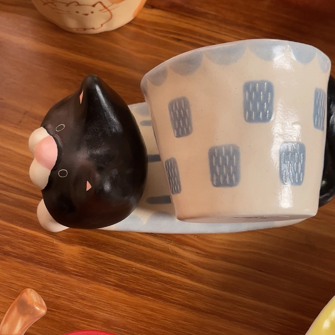 景德镇陶瓷可爱手绘杯