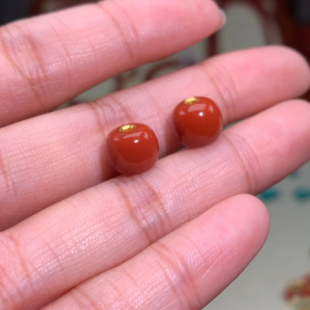 南红玛瑙颈饰未镶嵌