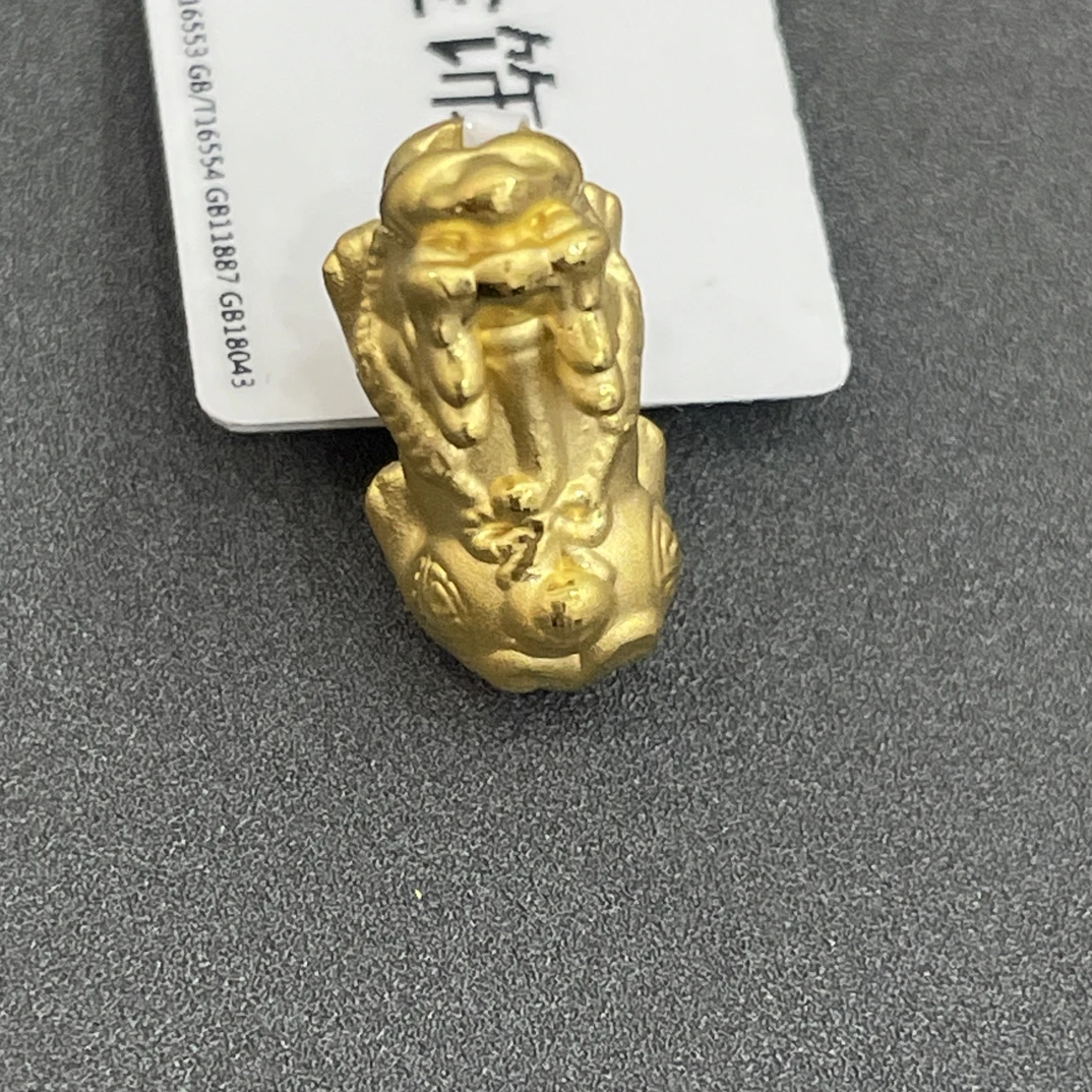 【莹莹专享】足金999 貔貅 ZP  0.52纳金添福