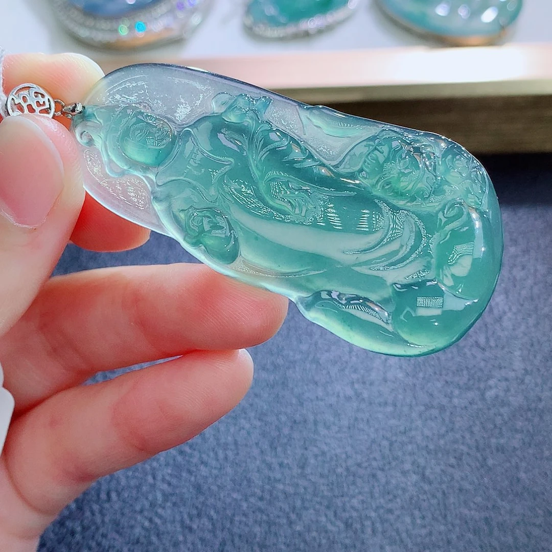 颈饰未镶嵌翡翠翡翠