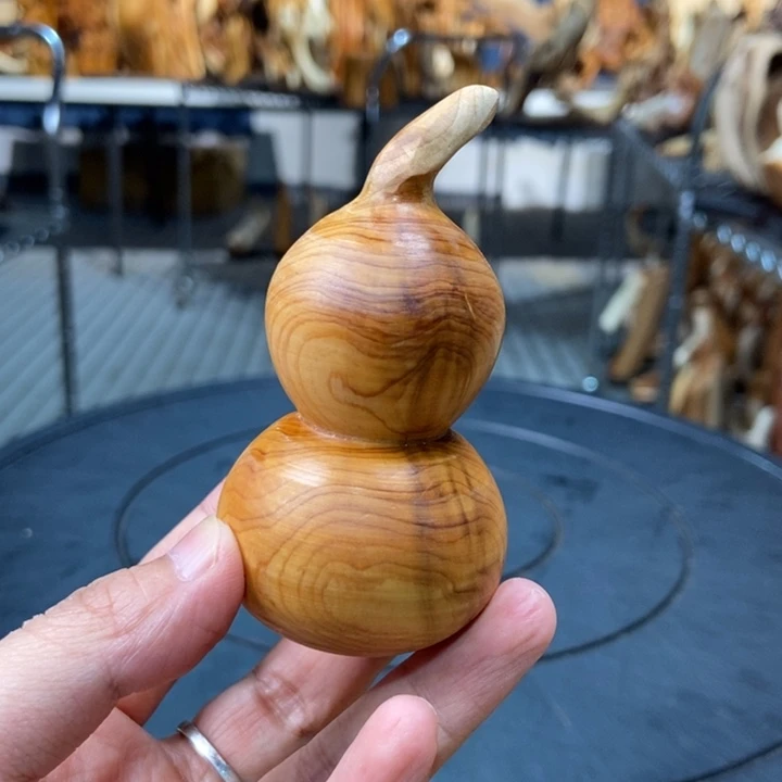 柏木（崖柏）手把件葫芦