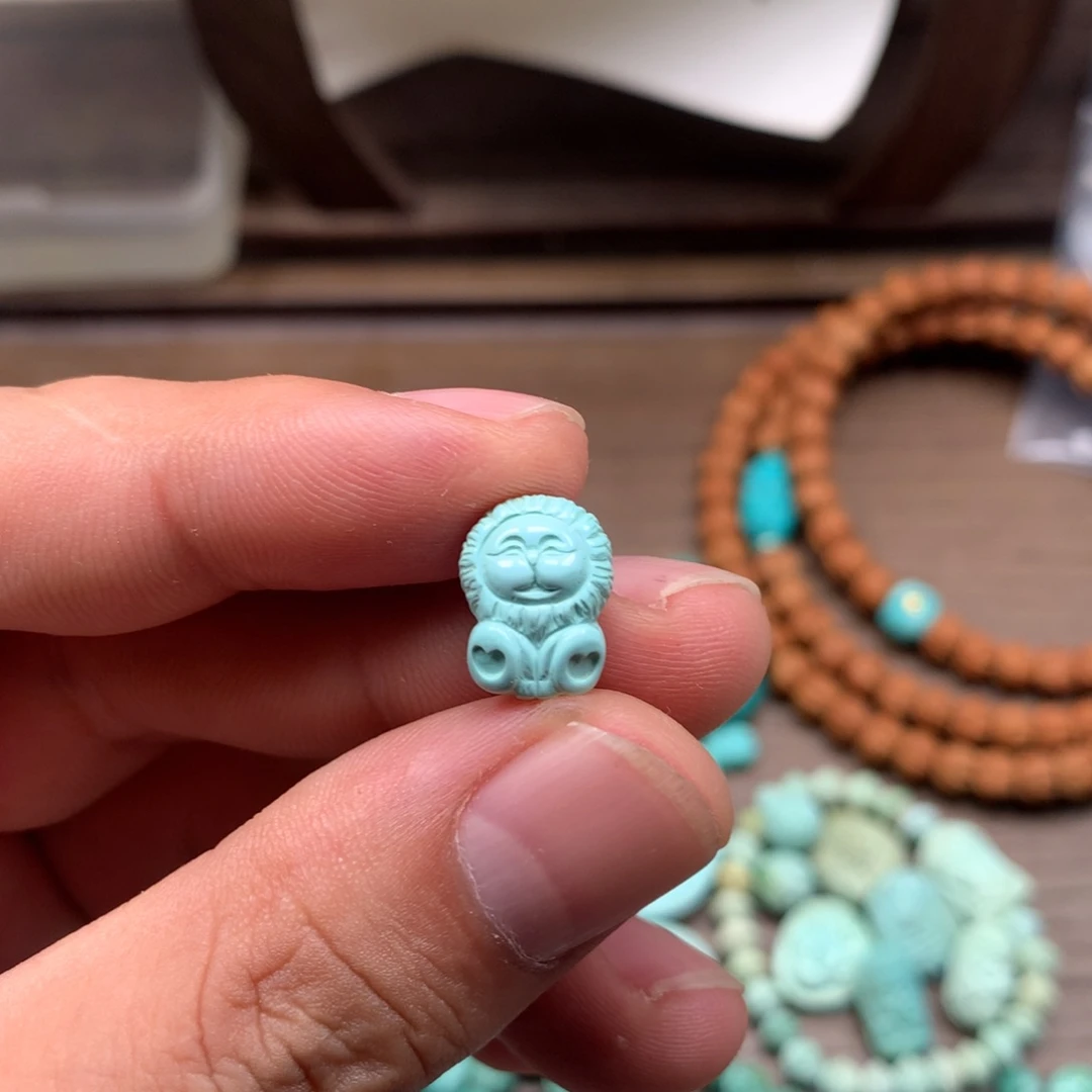 未镶嵌绿松石雕刻