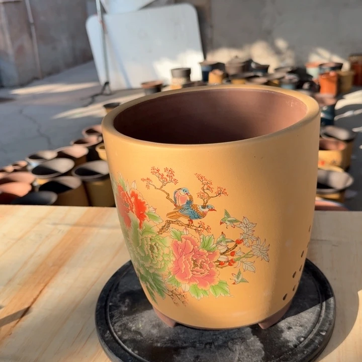 紫砂紫砂花盆s f f g g