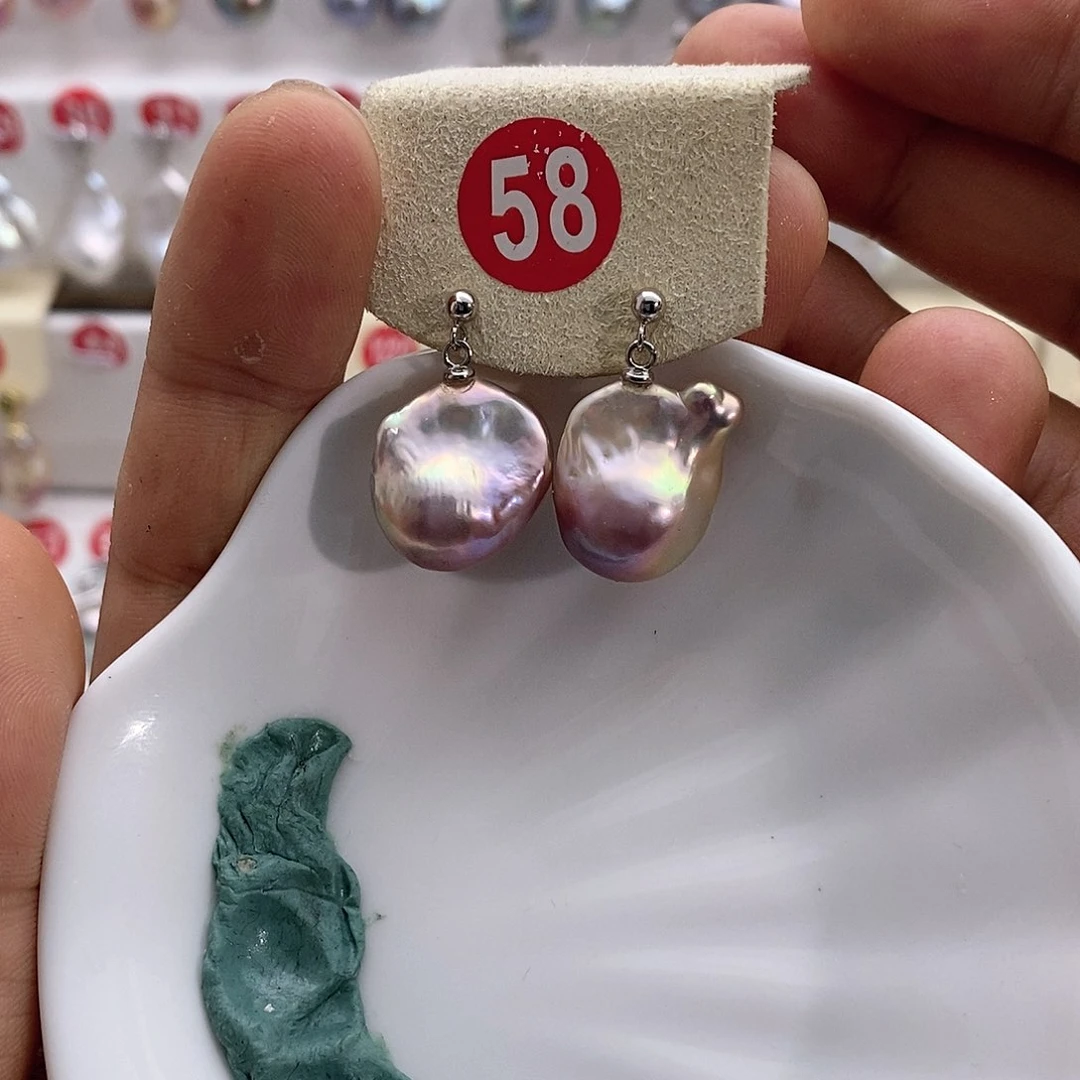 淡水珍珠颈饰银S925镶嵌