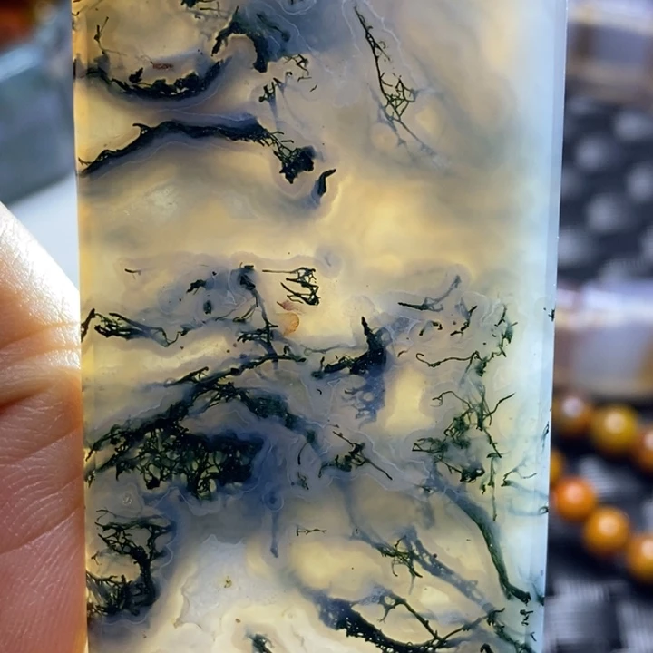 玛瑙/玉髓颈饰足银镀金镶嵌奋*