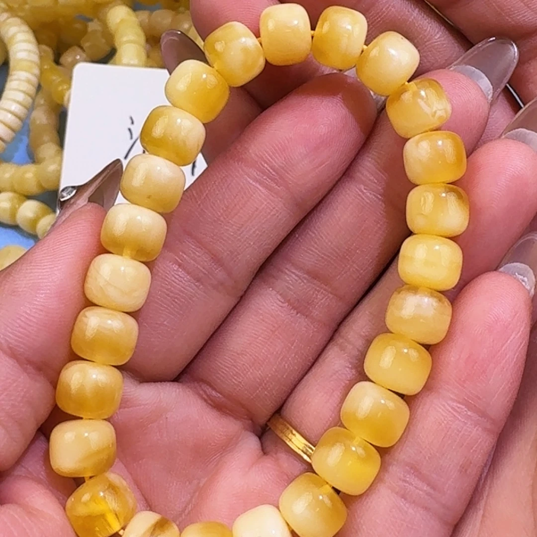 琥珀未镶嵌裸石9.1mm