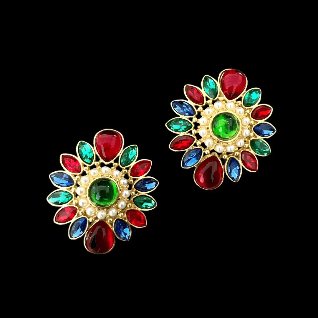 铜合金耳饰 F3445时尚手作耳钉